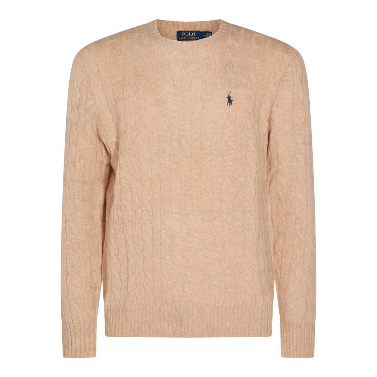 BEIGE WOOL KNITWEAR BEIGE WOOL KNITWEAR