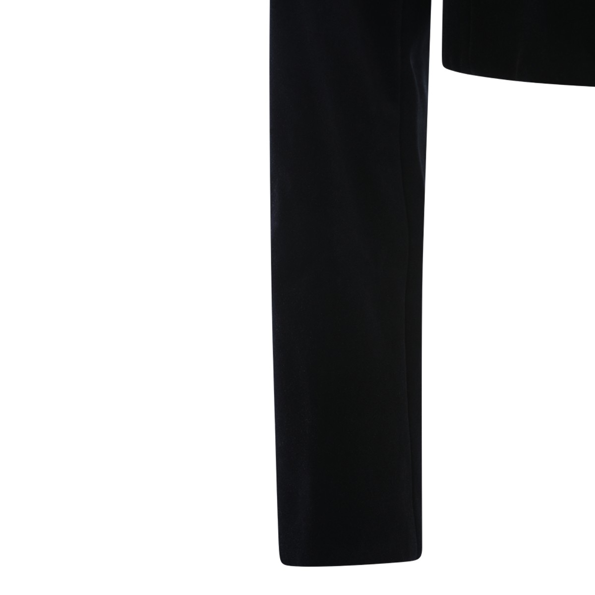 BLACK COTTON CASUAL JACKET