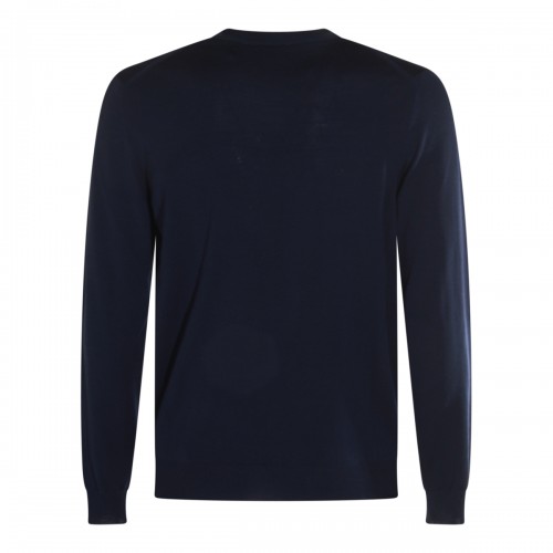 NAVY WOOL KNITWEAR