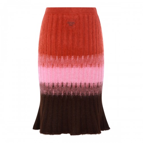 MULTICOLOR WOOL SKIRT 2