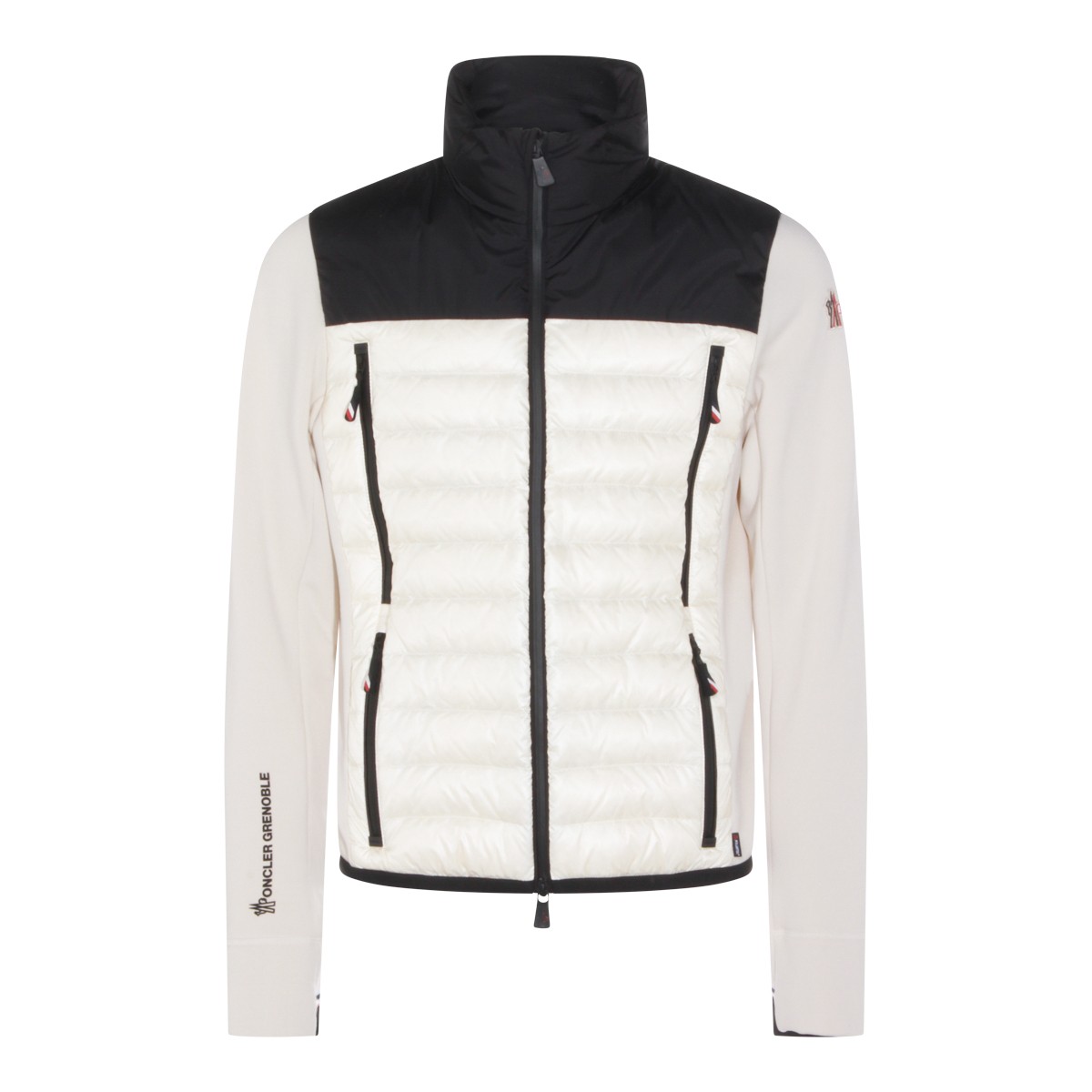 WHITE AND BLACK DOWN JACKET WHITE AND BLACK DOWN JACKET