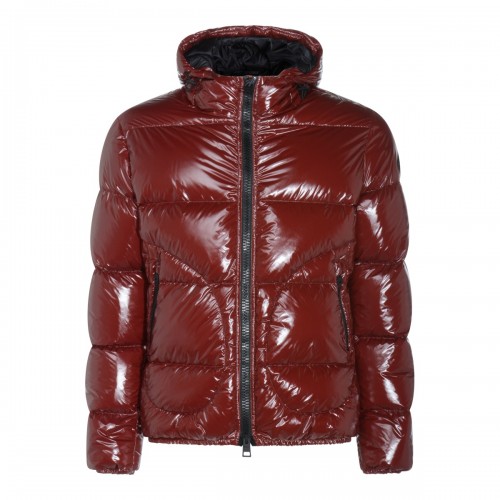 DARK RED DOWN JACKET