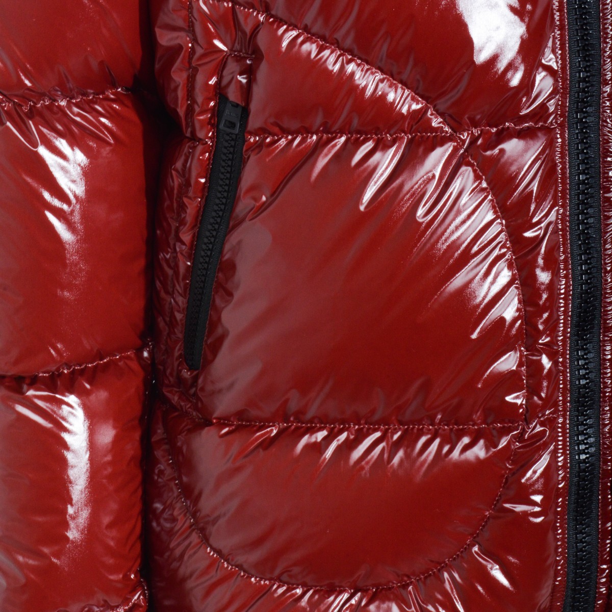 DARK RED DOWN JACKET DARK RED DOWN JACKET