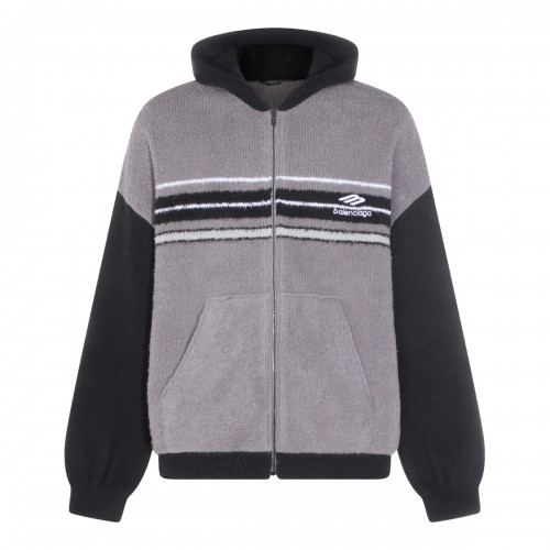 GREY COTTON KNITWEAR