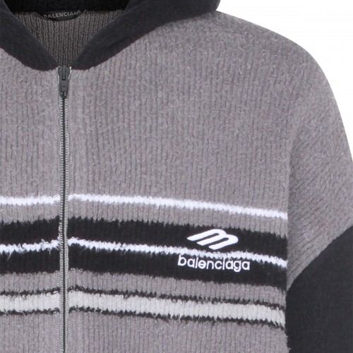 GREY COTTON KNITWEAR