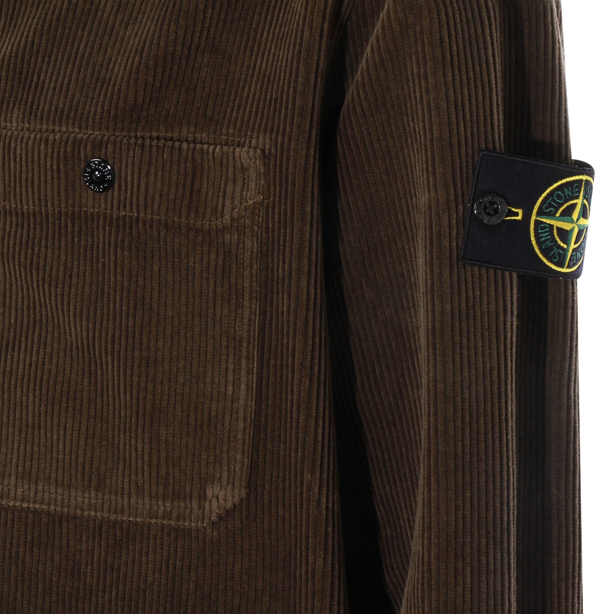 MILITARY GREEN COTTON SHIRT