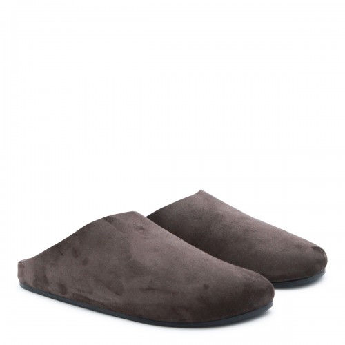 BROWN LEATHER FLATS 2