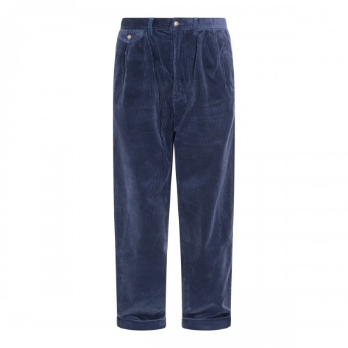 NAVY COTTON PANTS