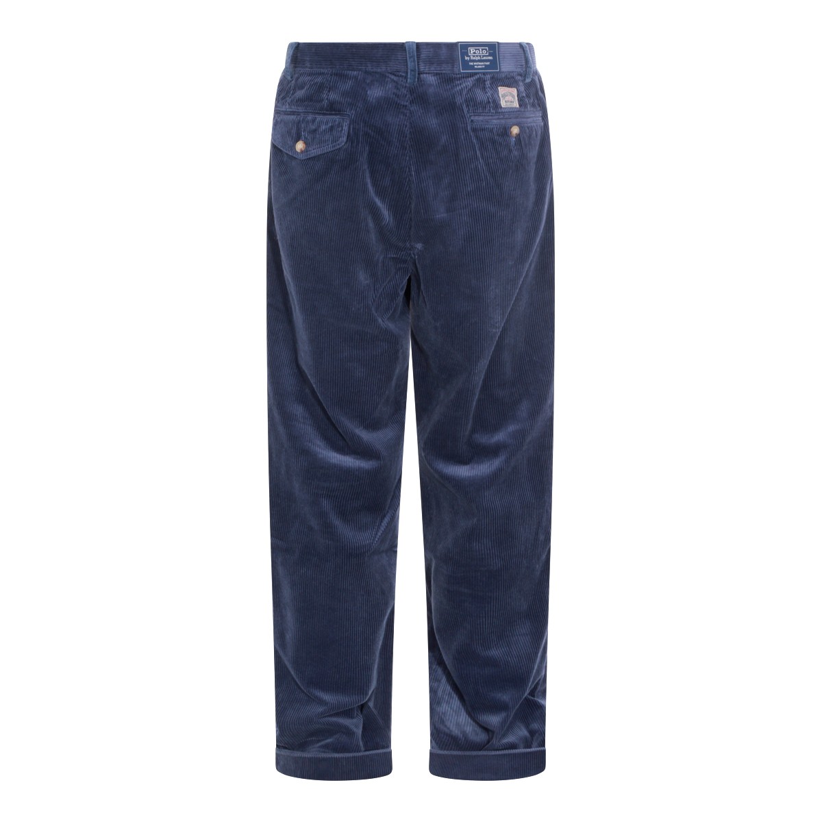 NAVY COTTON PANTS