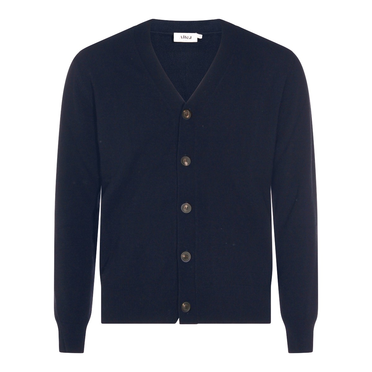 NAVY WOOL KNITWEAR