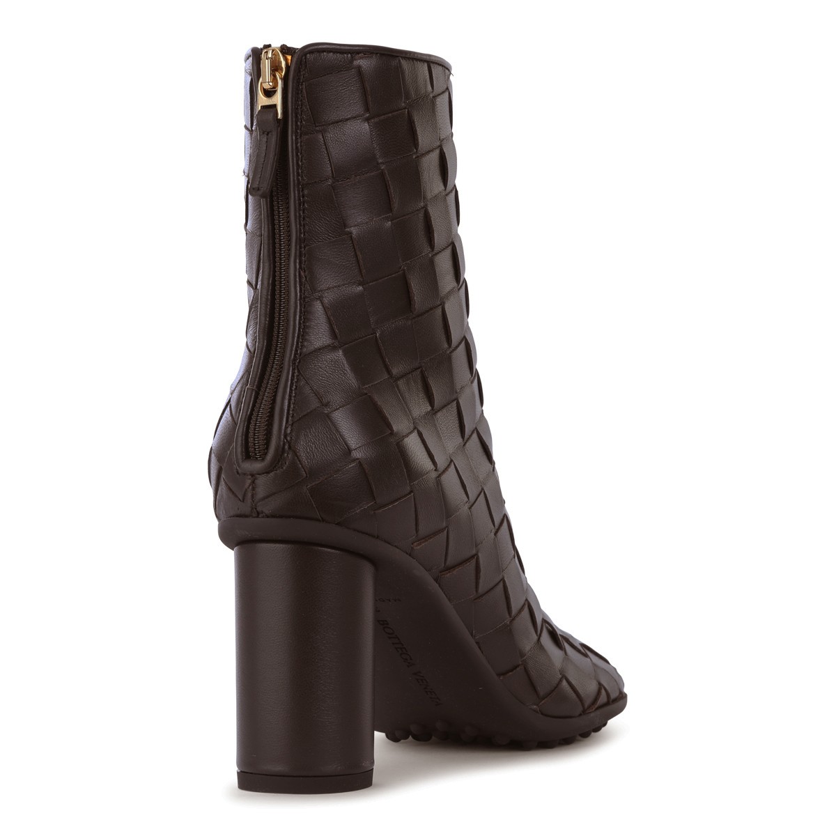 BLACK LEATHER ATOMIC BOOTS