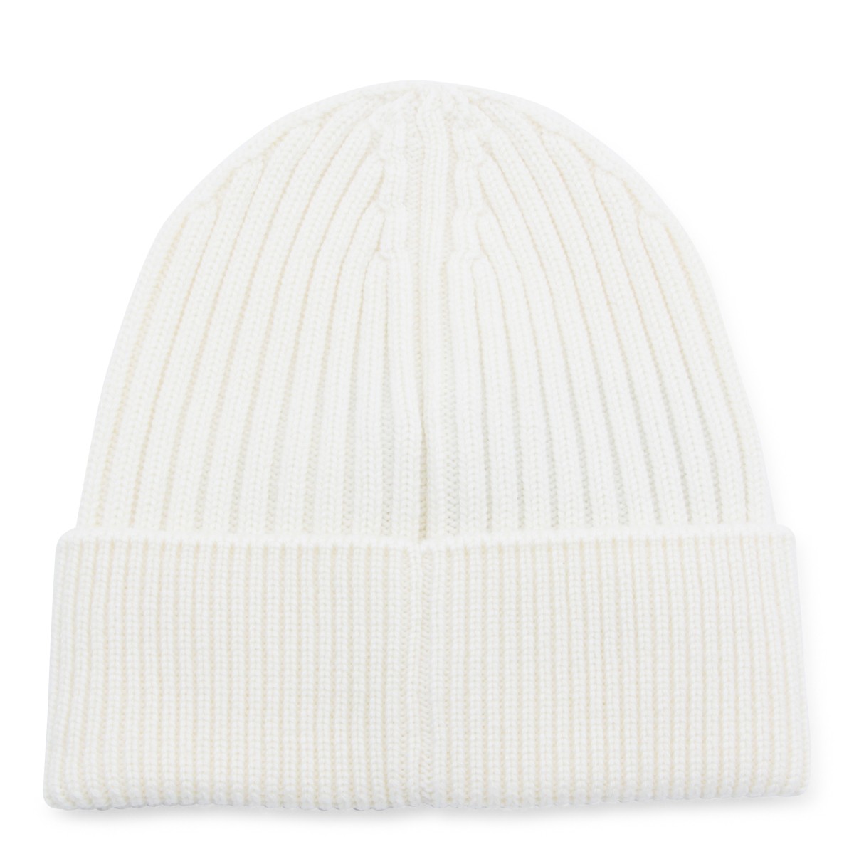 WHITE COTTON BEANIE