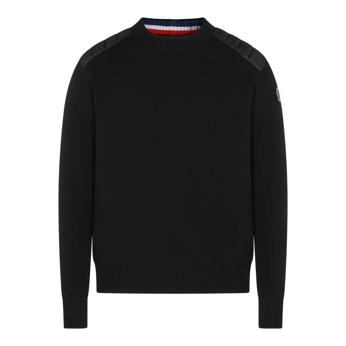 BLACK WOOL KNITWEAR