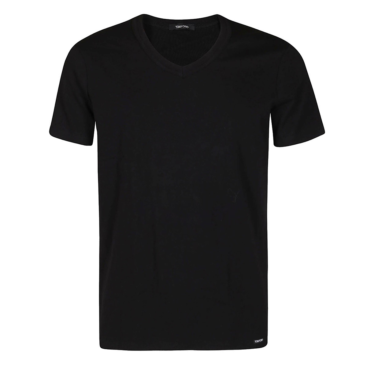 BLACK COTTON T-SHIRT