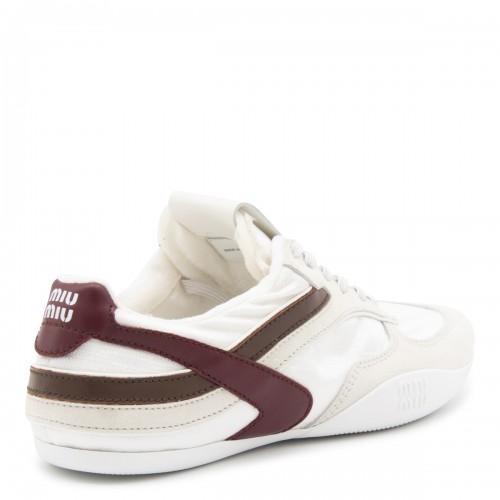 WHITE LEATHER SNEAKERS