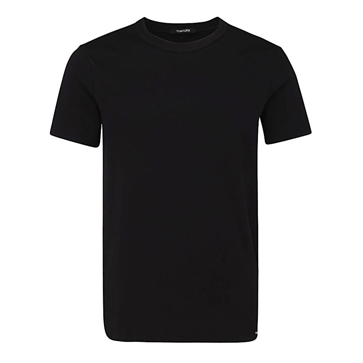 BLACK COTTON T-SHIRT
