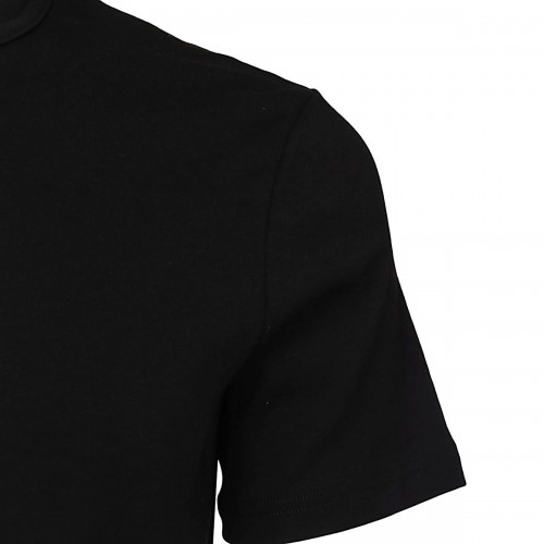 BLACK COTTON T-SHIRT
