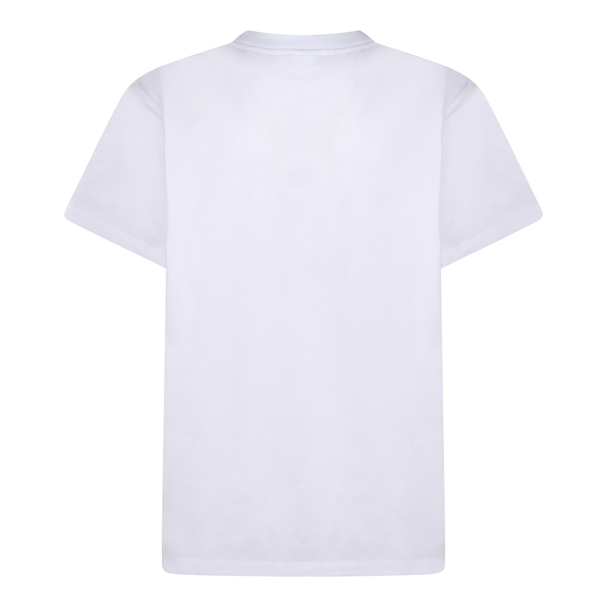 WHITE COTTON T-SHIRT