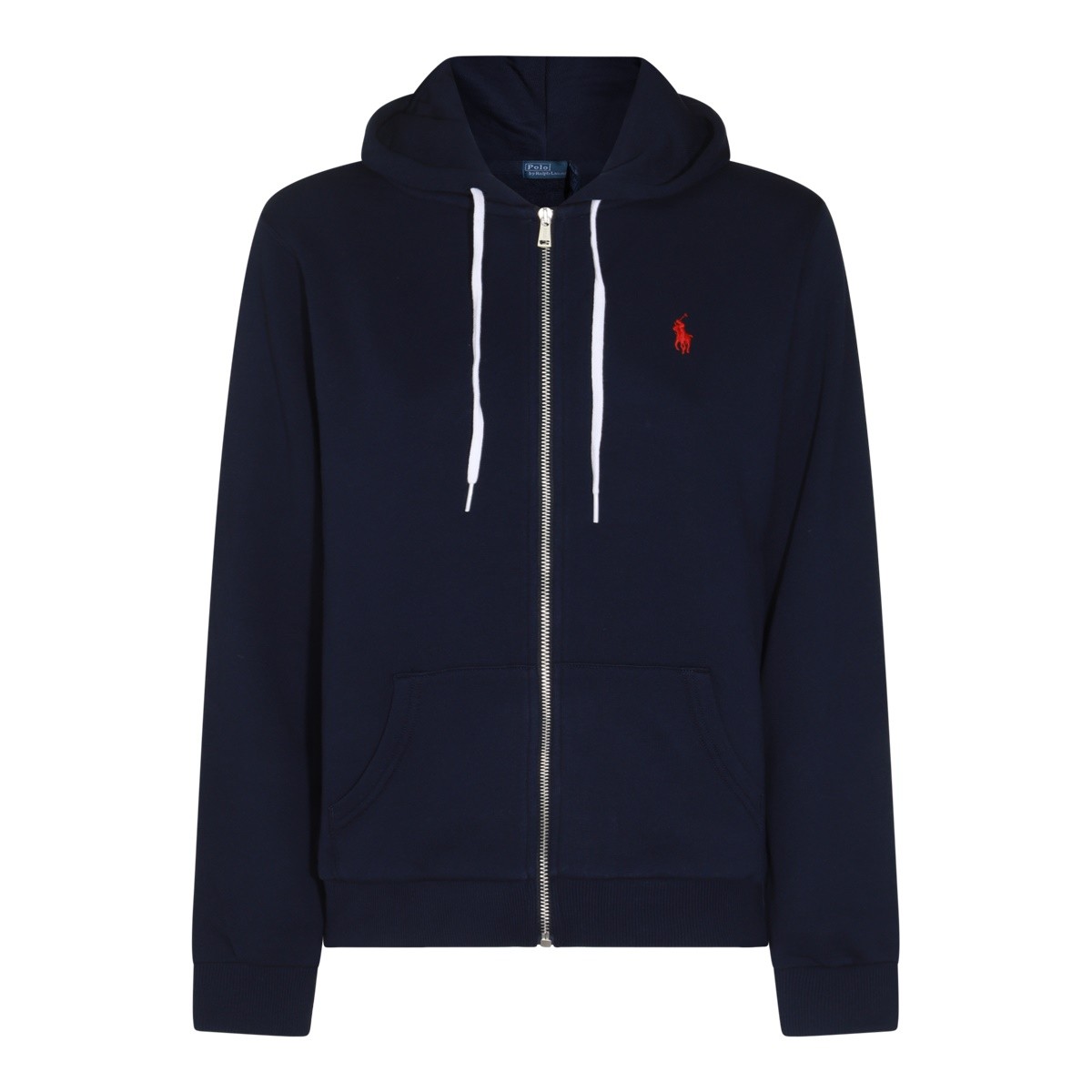 WHITE COTTON SWEATSHIRT