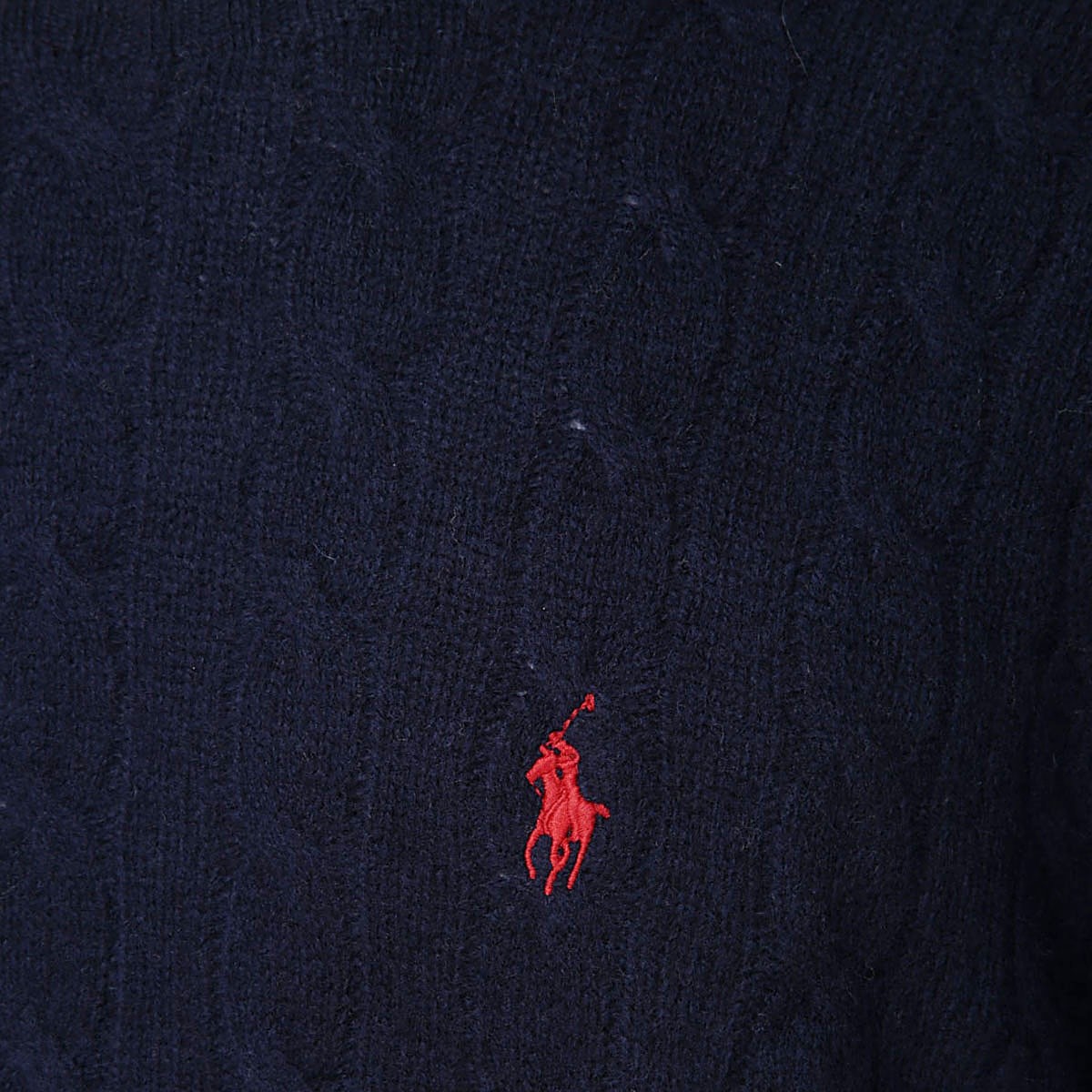 DARK BLUE WOOL KNITWEAR