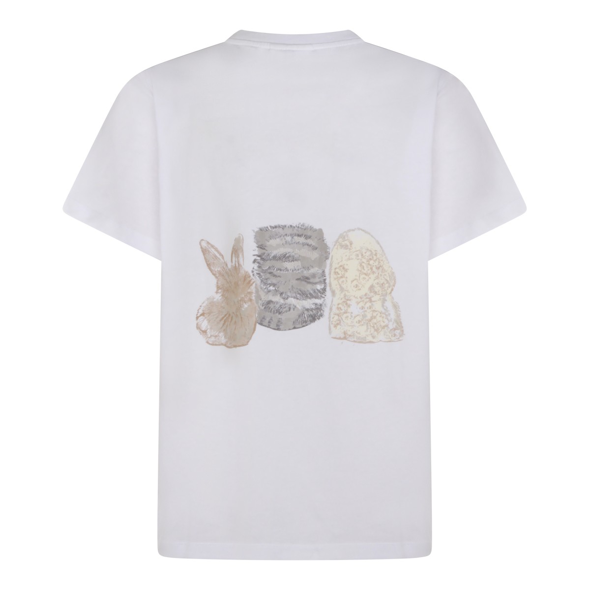 BRIGHT WHITE COTTON T-SHIRT