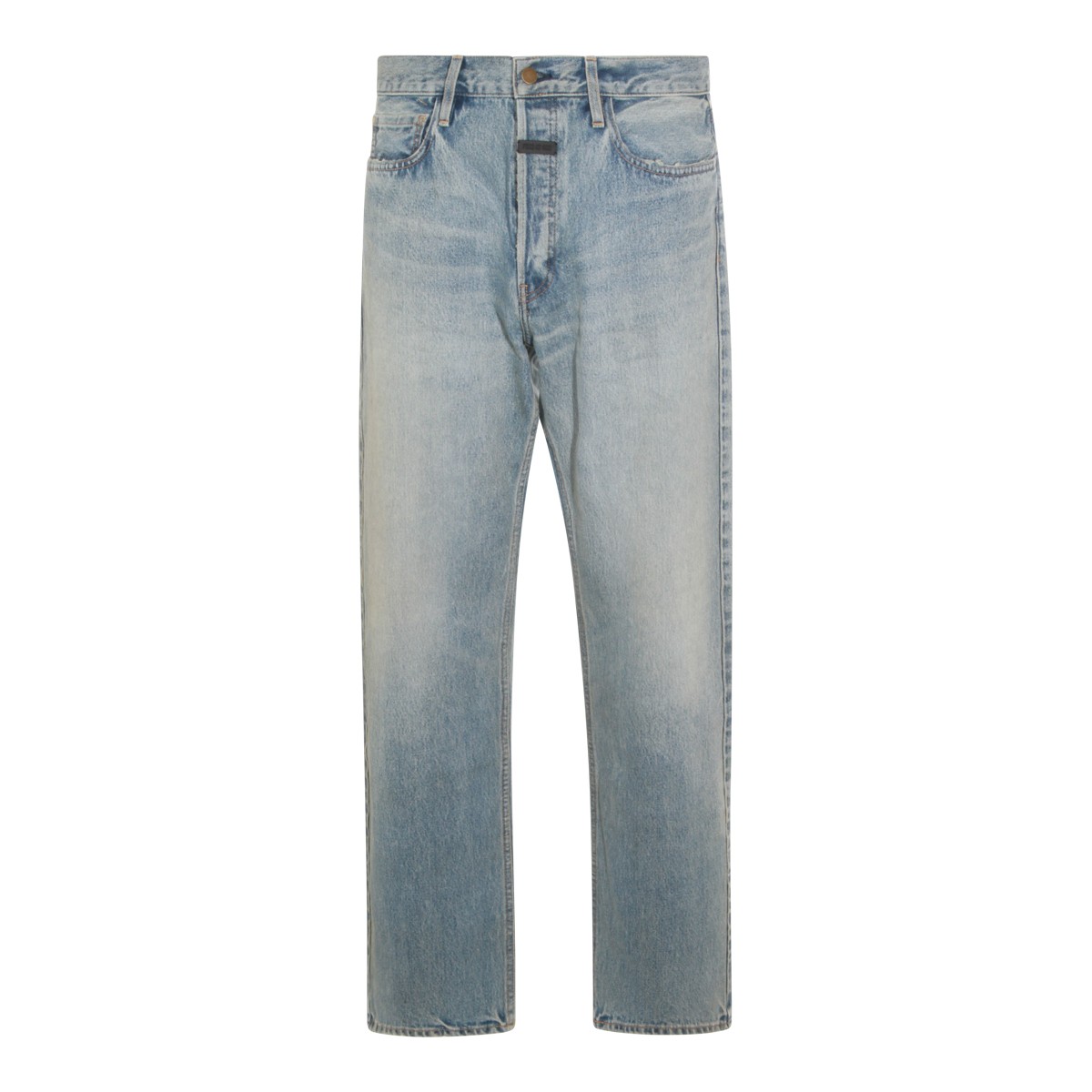 LIGHT BLUE COTTON JEANS