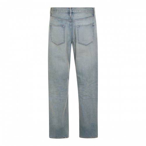 LIGHT BLUE COTTON JEANS 2