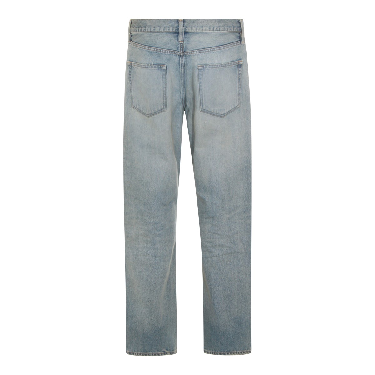 LIGHT BLUE COTTON JEANS