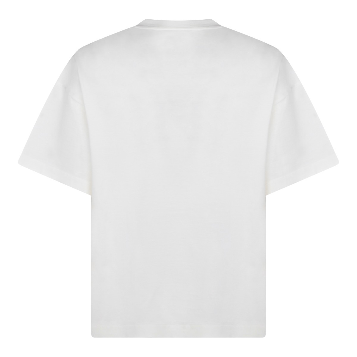 WHITE COTTON T-SHIRT