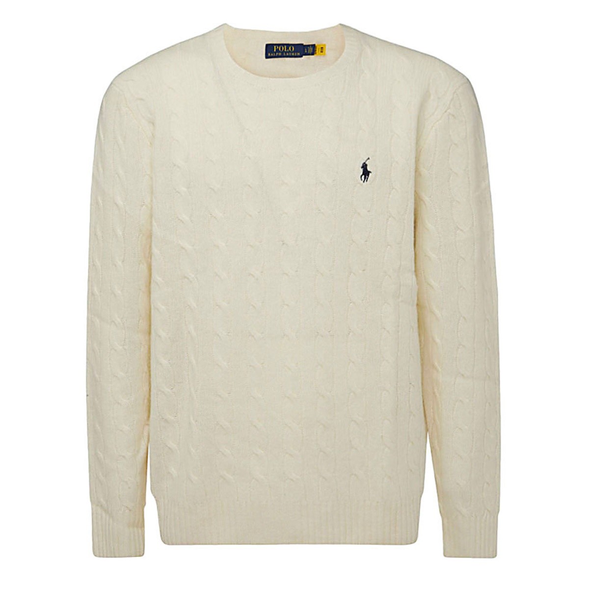 WHITE WOOL KNITWEAR