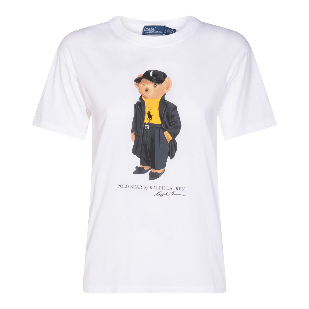 WHITE COTTON T-SHIRT