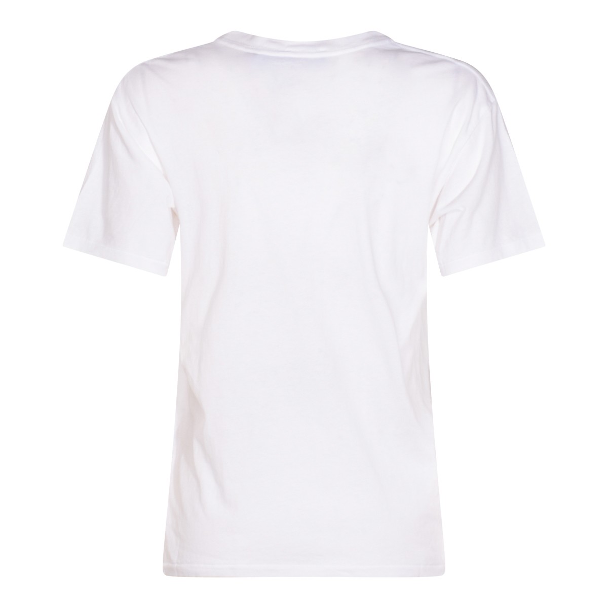 WHITE COTTON T-SHIRT