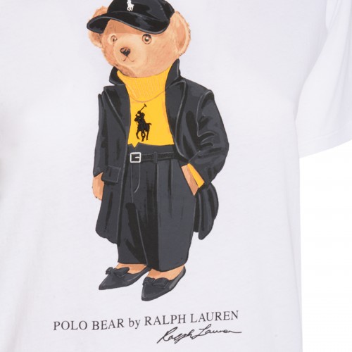 WHITE COTTON T-SHIRT