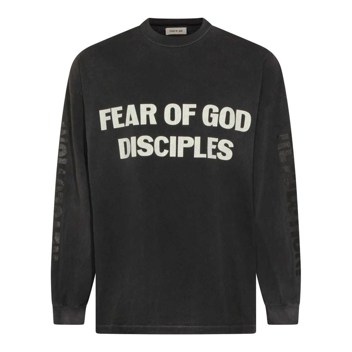 BLACK COTTON T-SHIRT