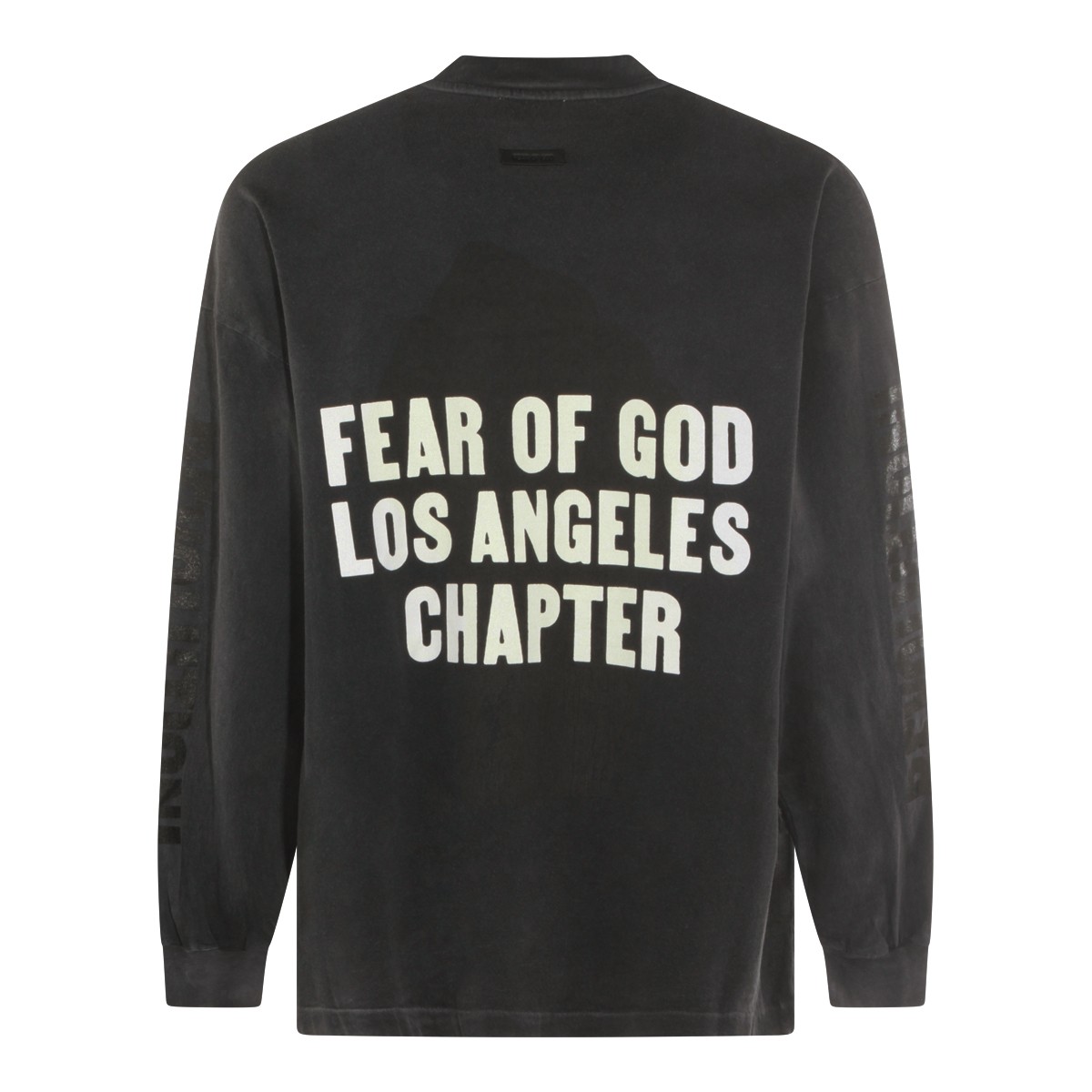 BLACK COTTON T-SHIRT