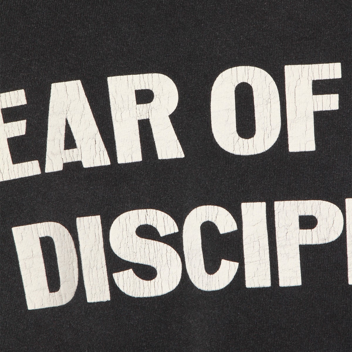 BLACK COTTON T-SHIRT