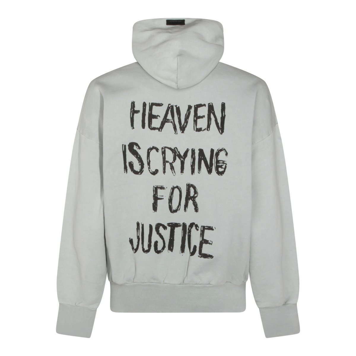 LIGHT GREY COTTON SWEATSHIRT