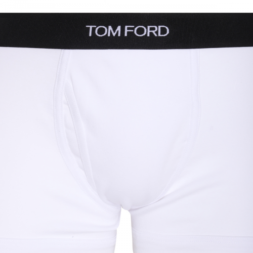 WHITE COTTON BOXER