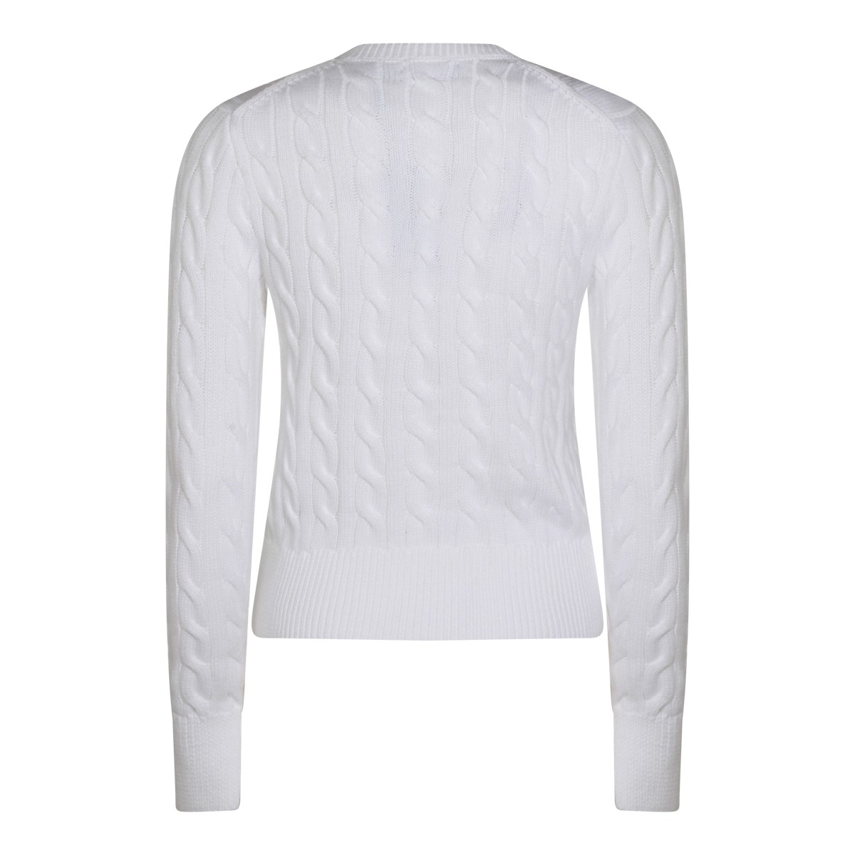 WHITE COTTON KNITWEAR