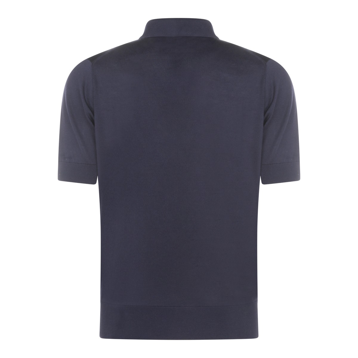 NAVY COTTON POLO SHIRT