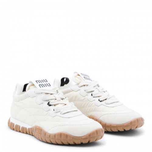 IVORY LEATHER SNEAKERS 2