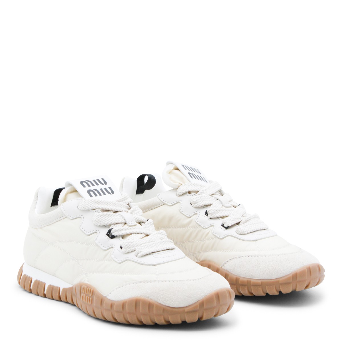 IVORY LEATHER SNEAKERS
