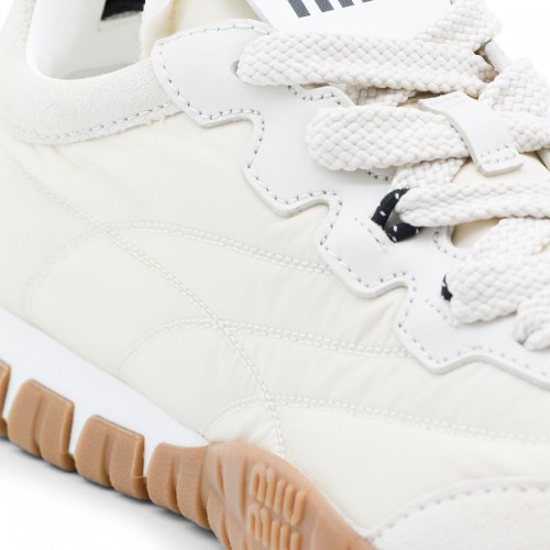 IVORY LEATHER SNEAKERS
