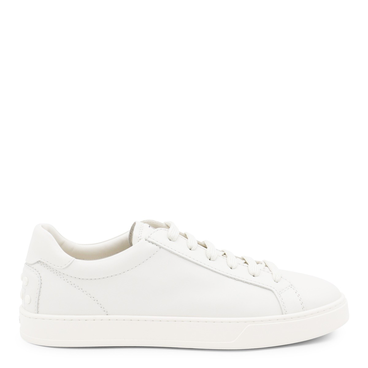 WHITE LEATHER SNEAKERS