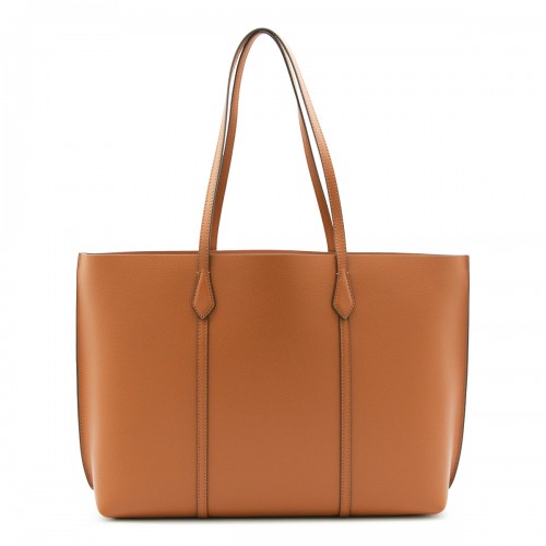 BROWN LEATHER TOTE