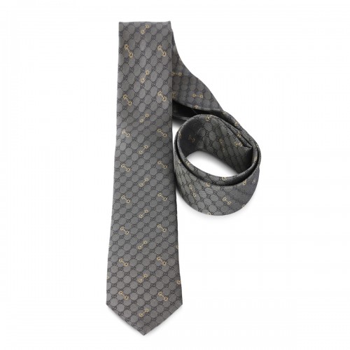 BEIGE SILK TIE