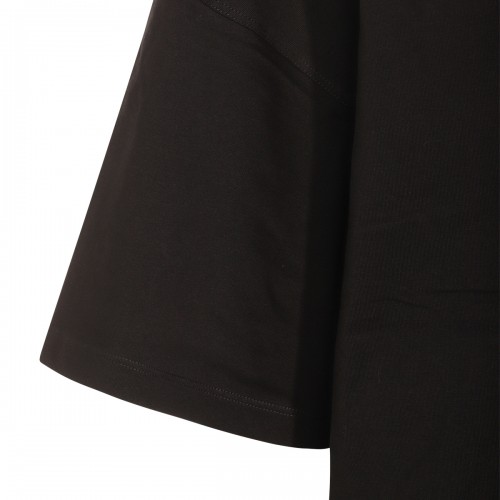 BLACK COTTON T-SHIRT
