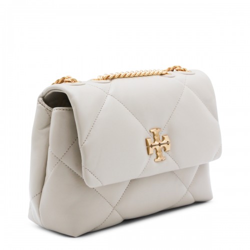 WHITE LEATHER SHOULDER BAG