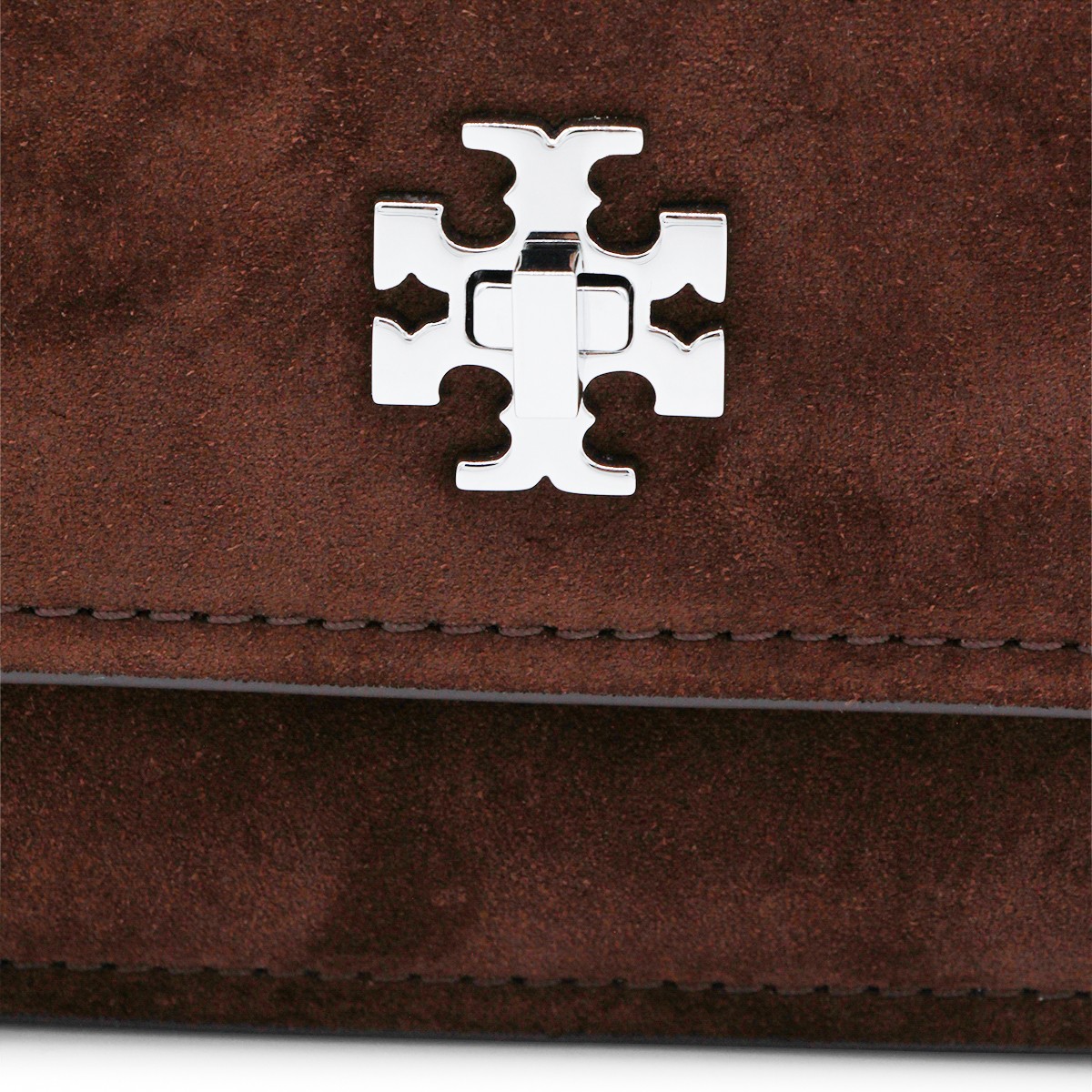 DARK COCOA LEATHER CROSSBODY BAG