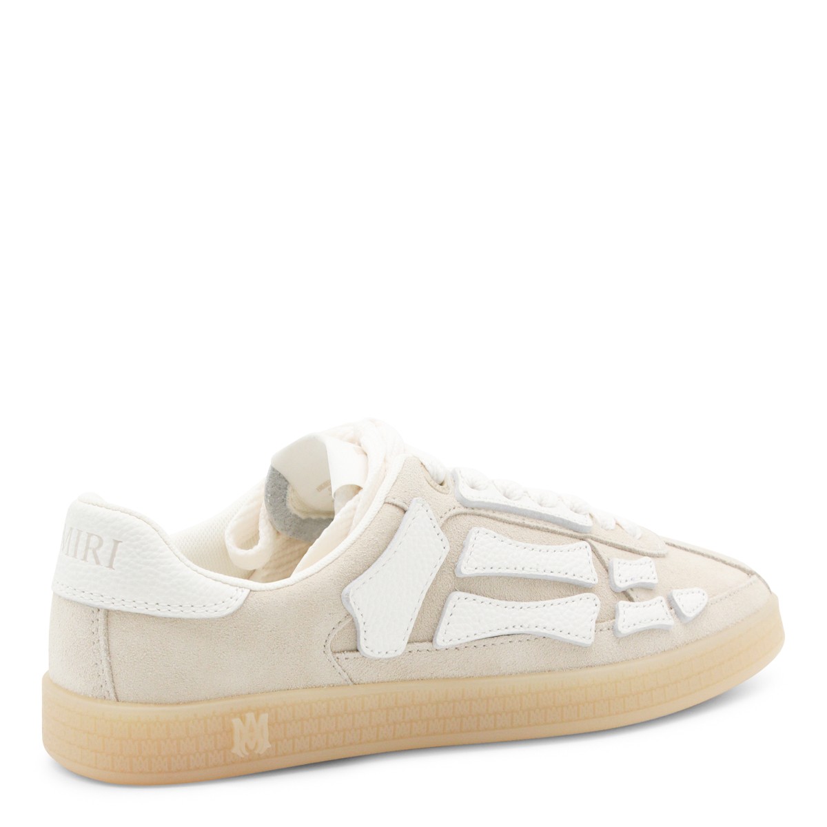BEIGE LEATHER SNEAKERS